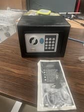 Image of Phoenix Compact Home Office Security Safe Electronic Lock Black SS0721E 