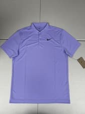 Image of Nike Men's Court Dri-Fit Tennis Blade Polo Shirt Purple Pick Size NWT $50