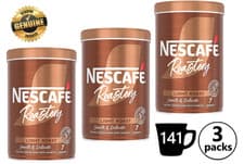 Image of 3x Nescafe Gold Blend Roastery Collection Light Roast Premium Instant Coffee 95g