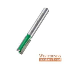 Image of Trend C009X1/4TC CraftPro Two Flute Straight Router Cutter 7.1mm Dia x 19.1mm Cu