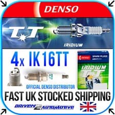 Image of IK16TT (4701) DENSO IRIDIUM TT SPARK PLUGS SET OF 4 - -