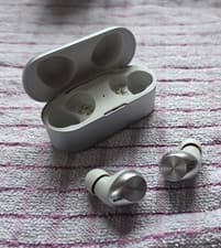 Image of Technics EAH-AZ40M2 Silver Earbuds, Virtually brand new, only unboxed and tested