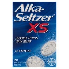 Image of Alka Seltzer XS Effervescent Tablets 20s x 2 for Quick Headache and Indigestion