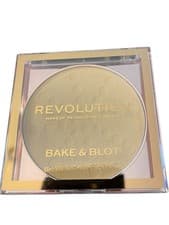Image of Revolution Bake & Blot Setting Powder Sealed NEW BANANA Vegan Cruelty Free