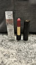 Image of Lancome L'absolu Rogue Lipstick 214 Rosewood Ruby Cream 0.10oz New