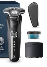 Image of Philips Shaver Series 5000 Wet & Dry Mens Electric Shaver SkinIQ S5889/50