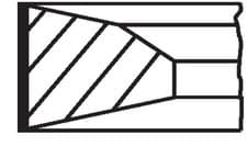 Image of Piston Ring Kit MAHLE 005 23 N0