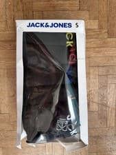 Image of Jack & Jones 5 Pack Cotton Stretch Trunks - Medium Black Colour band - NEW