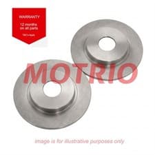Image of 2x Brake Discs Front Vented 296mm For Renault Grand Scenic Megane MK3 402066813R