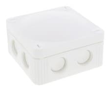 Image of Wiska Combi Junction Box White 308 85x85x51mm No Terminals 10060610 WH