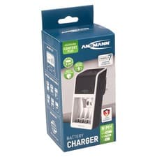 Image of Ansmann Comfort Plus UK AA AAA and PP3 Battery Charger