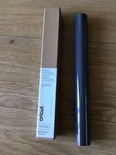 Image of Cricut Value Iron-on Heat Transfer Vinyl Roll 12” X 5 ft New Grey