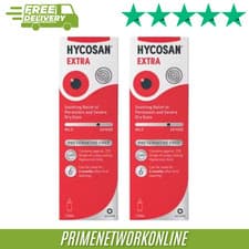 Image of 2 X Hycosan Extra Preservative-Free Eye Drops 7.5ml 100% ORIGINAL ⭐⭐⭐⭐⭐