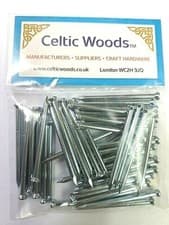Image of Pack of 50 Masonry Nails 2.5 x 40mm Extra Strong Heat Treated