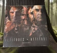 Image of Altitudes + Attitude - Get It Out Vinyl Record Beige Brown Splatter New & Sealed