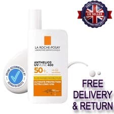 Image of GENUINE La Roche-Posay Anthelios UVMune 400 Invisible Fluid SPF50+ 50ml 100% NEW