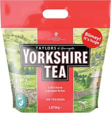 Image of Yorkshire Tea, Total 600 Tea Bags, (Pack of 1.875 Kg)