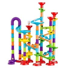 Image of Marble Run 113 Pcs Race Maze Track STEM Educational Learning Construction Toy