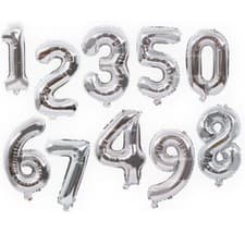 Image of Number Balloons 16" Inch Large Air Helium Foil Birthday Party Decoration UK