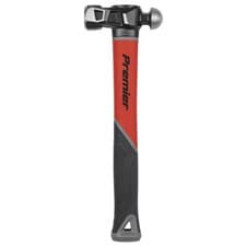 Image of Sealey Ball Pein Hammer 32oz Graphite Textured Rubber Grip - BPHG32