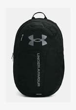Image of New Under Armour Unisex -HUSTLE  Halftime Backpack - BACKPACK - Black/Black U/A