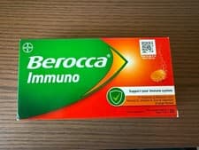 Image of Berocca Immuno | Orange Flavour Effervescent Tablets Sugar-Free | 30 Tablets