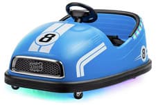 Image of Xootz Two Seater Electric Bumper Car Kids Ride On Remote Control LED Model Ultra