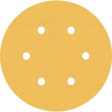 Image of Bosch EXPERT C470 Red Wood Top Sanding Discs 150mm 150mm 120g Pack of 5