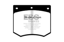Image of DP291 Ebc Ultimax Front Brake Pad Set Fits Ford Hyundai Capri Consul Cortina Esc