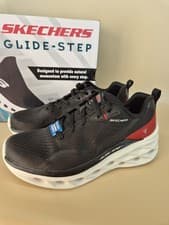 Image of Size 8 men's Skechers Glide Step swift midio trainers black