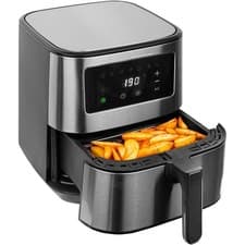 Image of SIA SAF55SS 1700w 8 Programs 5.5L Air Fryer - Steel Finish - New