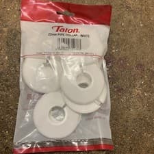 Image of NEW 10 X Talon Pipe Collar - 22mm, White UK SELLER,