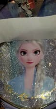 Image of Disney Frozen Purple Backpack & Lunch Box 5 Piece Set, Anna & Elsa School Bag
