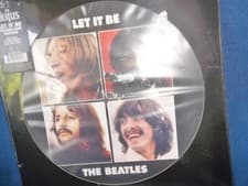 Image of THE BEATLES PICTURE DISC ALBUM LET IT BE SEALED MINT UNPLAYED LTD. EDITION FAB.