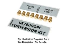 Image of Flavel Milano MLN10FRS (Silver) MLN10FRK (Black) LPG Conversion Kit Gas Jets
