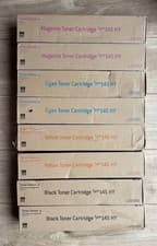 Image of Genuine Ricoh Toner Cartridge Set x2 145HY CMYK 888328 888329 888320 888331