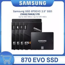 Image of Samsung 870 EVO SSD 2.5" 128GB 250GB 1TB Solid State Drive Brand New Lot