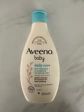 Image of AVEENO Baby Daily Care 2-in-1 Shampoo & Conditioner 250 ml Babies Head Bath NEW