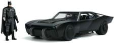 Image of 1:18 Batmobile Diecast Model from The Batman (2022) with Batman Figure
