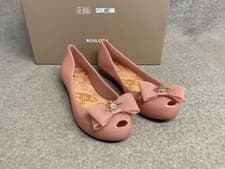 Image of VIVIENNE WESTWOOD MELISSA Womens Ultragirl 22 Bow Orb UK 6 eu 39 RRP£110 XE5