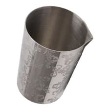 Image of Cocktail Mixing Glass 304 Stainless Steel Heat Preservation Engraved AU