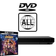 Image of Sony Blu-ray Player UBP-X700K MultiRegion for DVD & Avengers Infinity War UHD