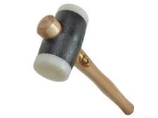 Image of Thor 720N Nylon Hammer 63Mm Wood Handle With Cast Iron Head 2200G THO720