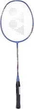 Image of YONEX Voltric Lite 35i Blue Orange Graphite Badminton Racket with Mavis 10 Nylon