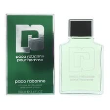 Image of Paco Rabanne Pour Homme Aftershave Lotion 100ml Splash For Him - Men's