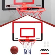 Image of Wall Mounted Mini Basketball Hoop Small Basketball Hoop Shooting Ball Game Sport