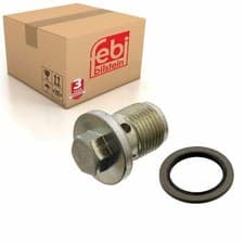 Image of Oil Drain Plug Sump Fits Vauxhall Astra Insignia Vectra Zafira Febi 31119