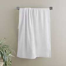 Image of Catherine Lansfield Anti-Bacterial 100% Cotton Bath Sheet