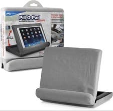 Image of JML Pill-O-Pad Tablet Stand. Multi-Angle, Foldaway. Grey. New