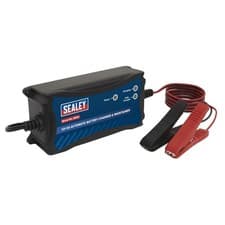 Image of Sealey SBC6 12V 6A Fully Automatic Battery Charger Car Van Maintenance